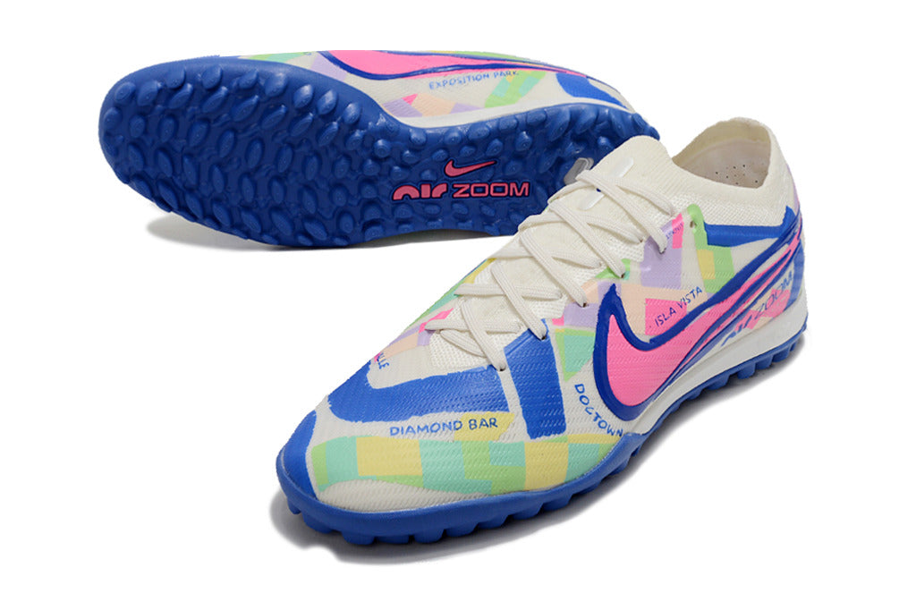 Zapatillas Air Zoom Sin Bota Blanco Multicolor.
