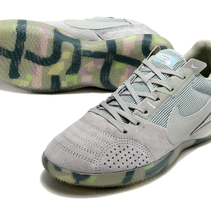 Zapatillas Streetgato Suela lisa Gris Suela Verde.