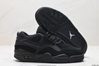 Tenis Jordan 4 Retro Negro Sin Bota.