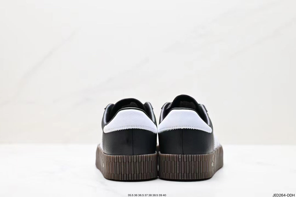 Tenis Samba Plataforma Negro.