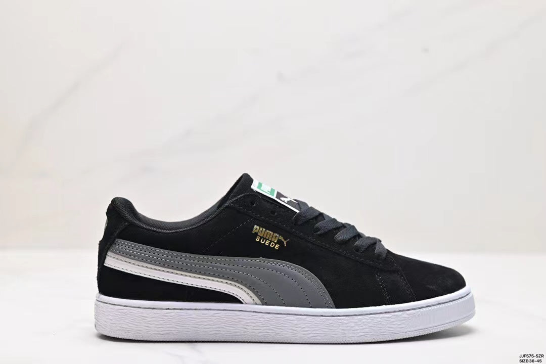 Tenis Suede XL Negro Gris.