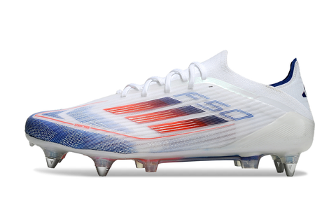 Guayos F50 Blaco Azul Tache Aluminio.
