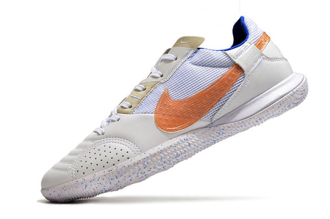 Zapatillas Streetgato Suela lisa Blanco Azul Claro.