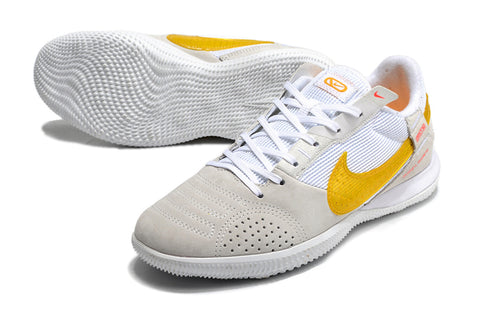 Zapatillas Streetgato Suela lisa Blanco Amarillo