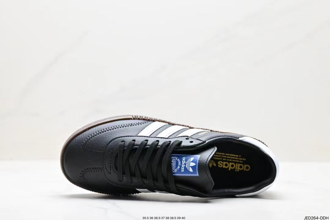 Tenis Samba Plataforma Negro.