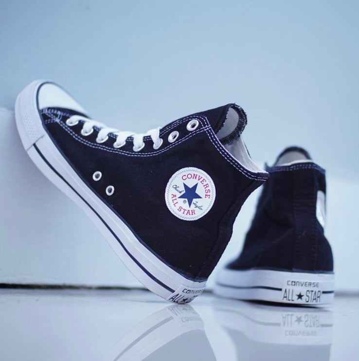 niebla tóxica Solo haz tensión ZAPATILLAS CONVERSE ALL STAR NEGRAS BOTA – CALZADO RUNNER